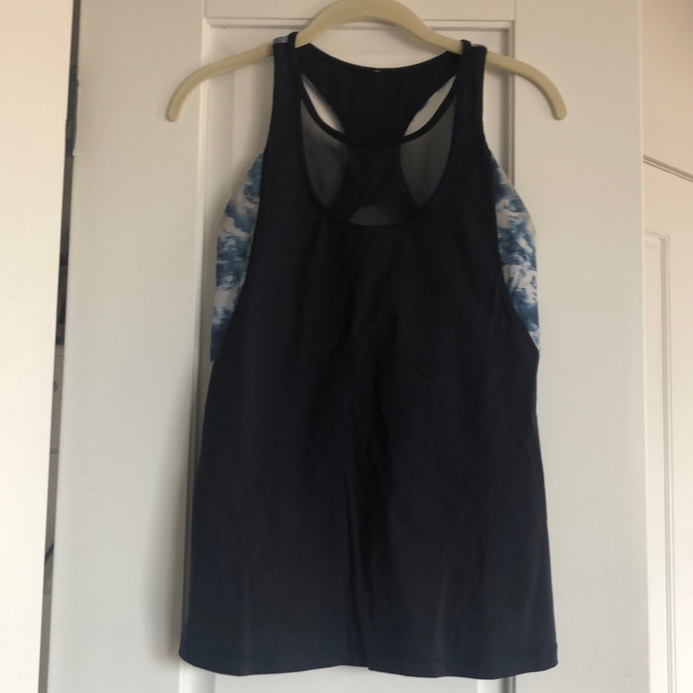 Lulu Lemon Blue workout top